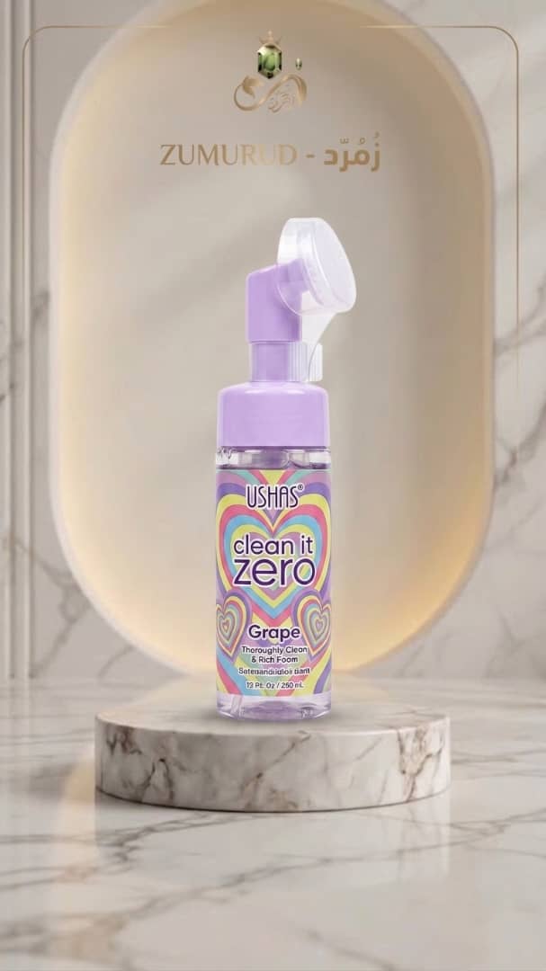 Ushas Clean It Zero - Grape Cleansing Foam