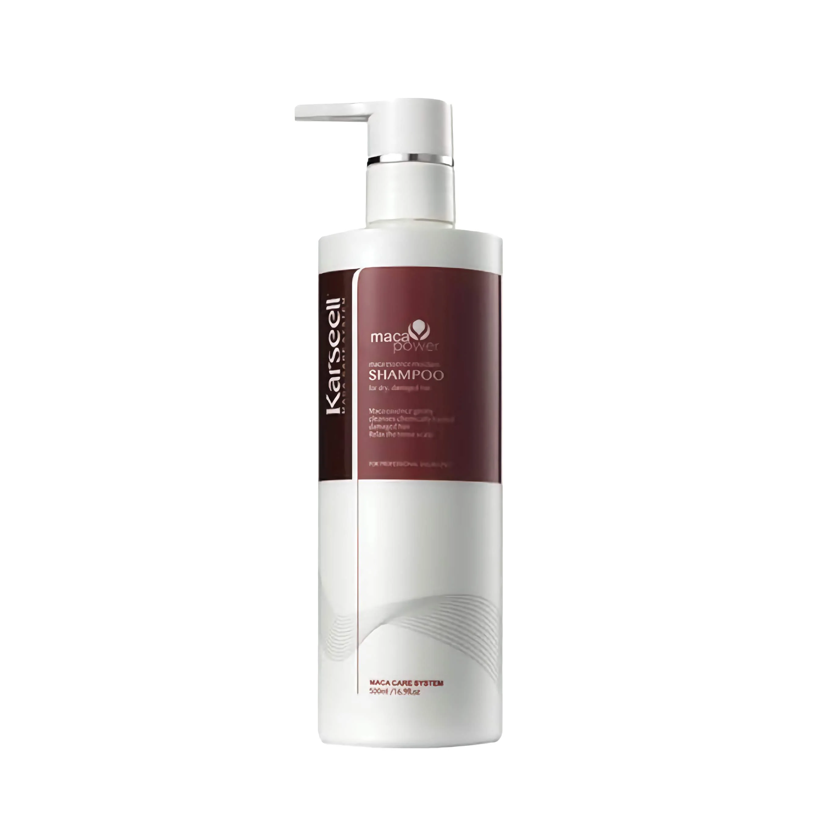 Karseell Maca Power Maca Essence Moisture Shampoo for Dry, Damaged Hair