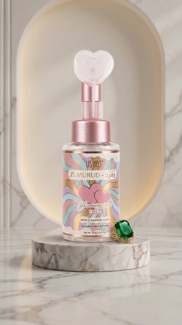 Ushas Rose Cleansing Foam