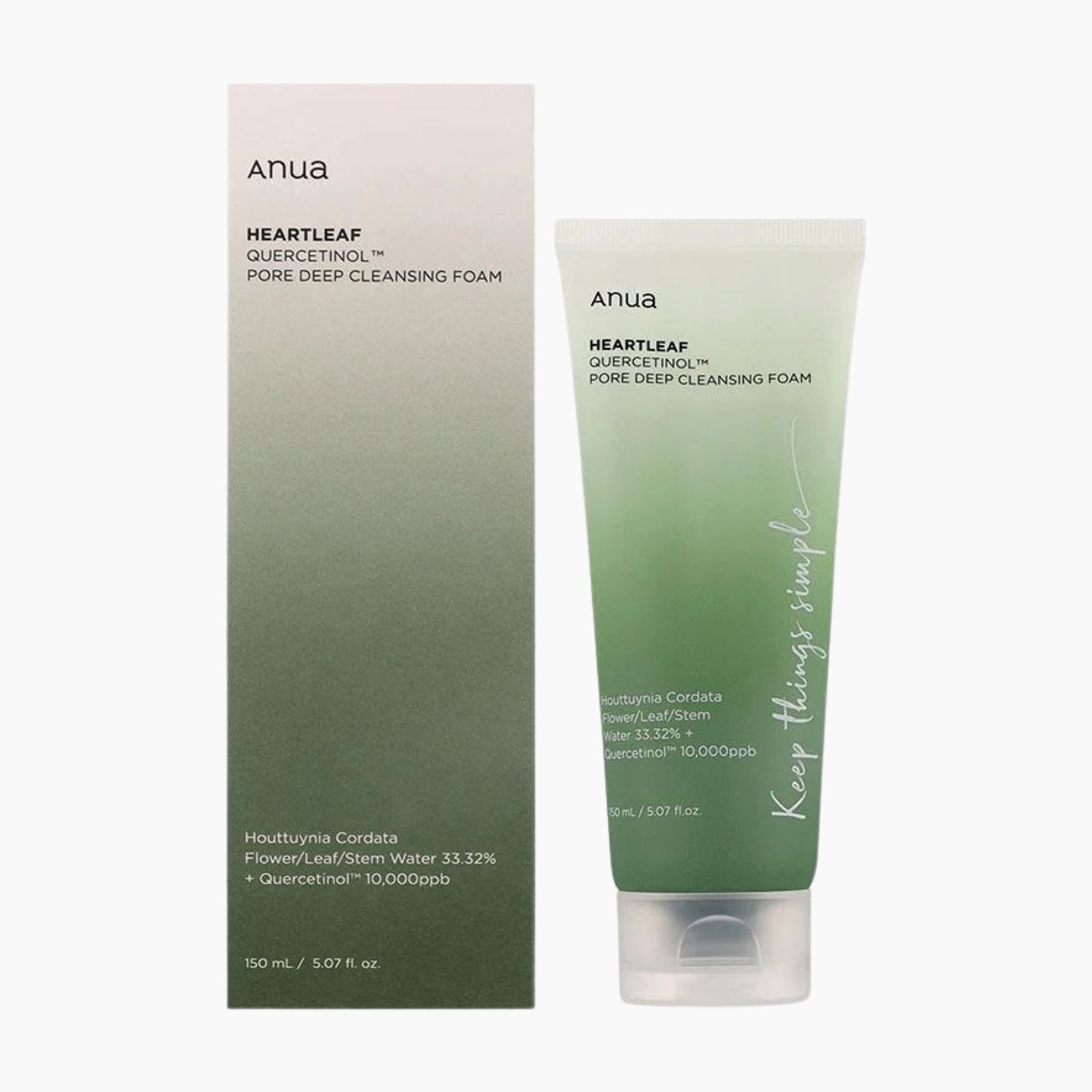 Anua Heartleaf Quercetinol™ Pore Deep Cleansing Foam