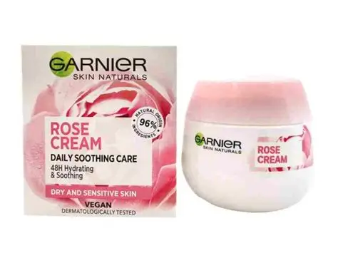 Garnier Skin Naturals Rose Cream Daily Soothing Care