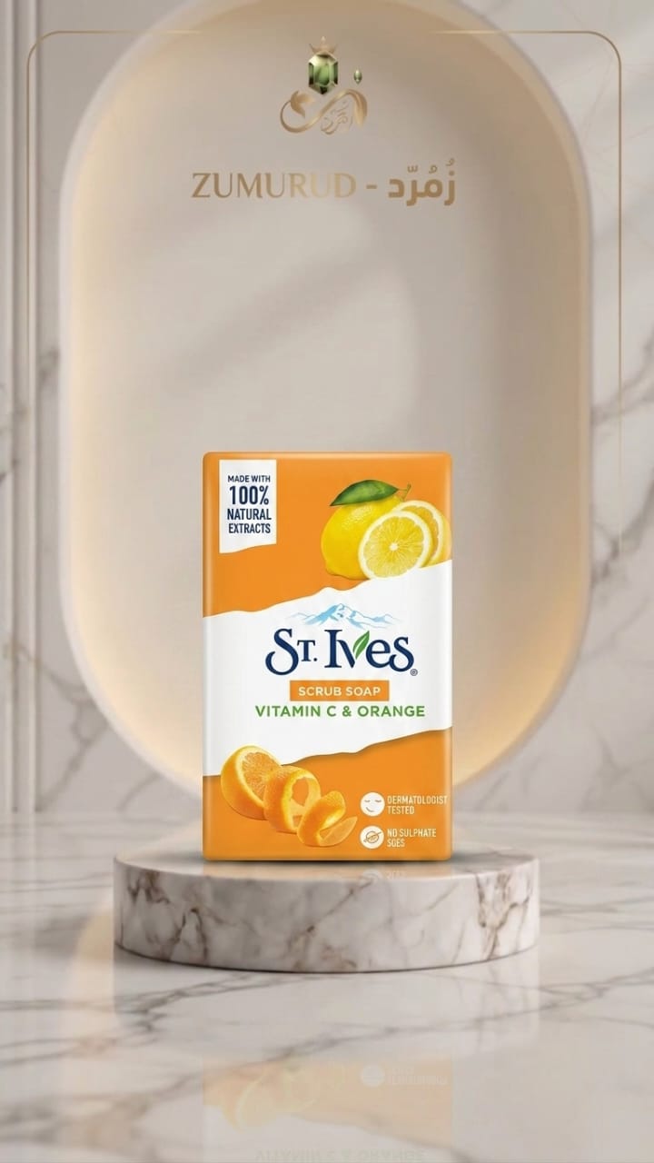 St. Ives Scrub Soap Vitamin C & Orange