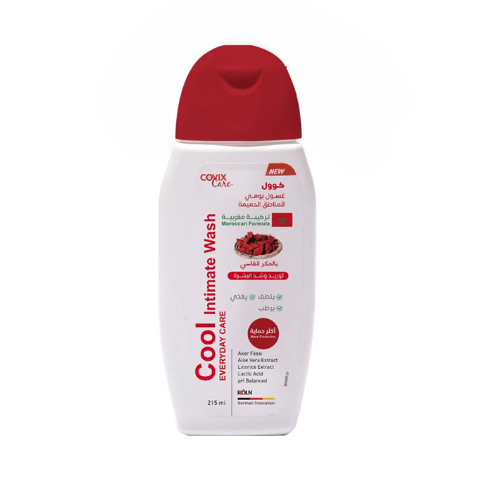 Covix Care Cool Intimate Wash Everyday Care With Aker Fassi Extract (215ml)