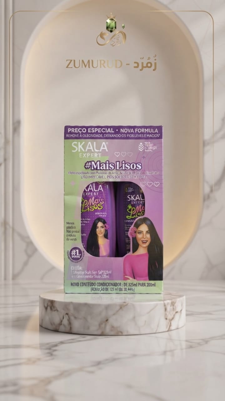 Skala Expert - #Mais Lisos Kit (Shampoo & Conditioner)