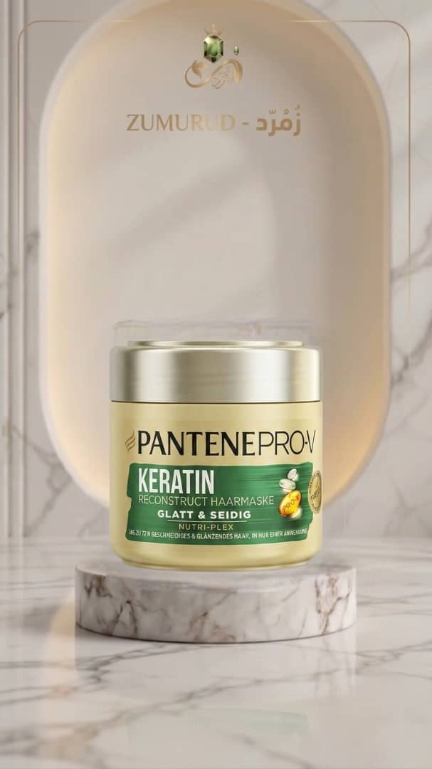 Pantene Pro-V Keratin Reconstruct Hair Mask - Glatt & Seidig