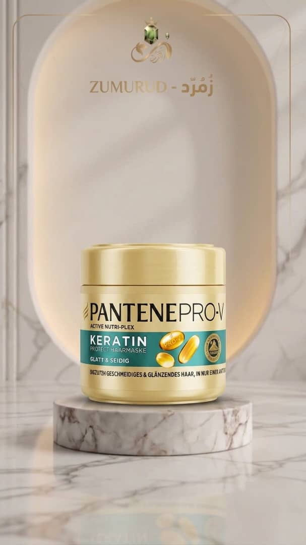 Pantene Pro-V Keratin Protect Hair Mask - Glatt & Seidig