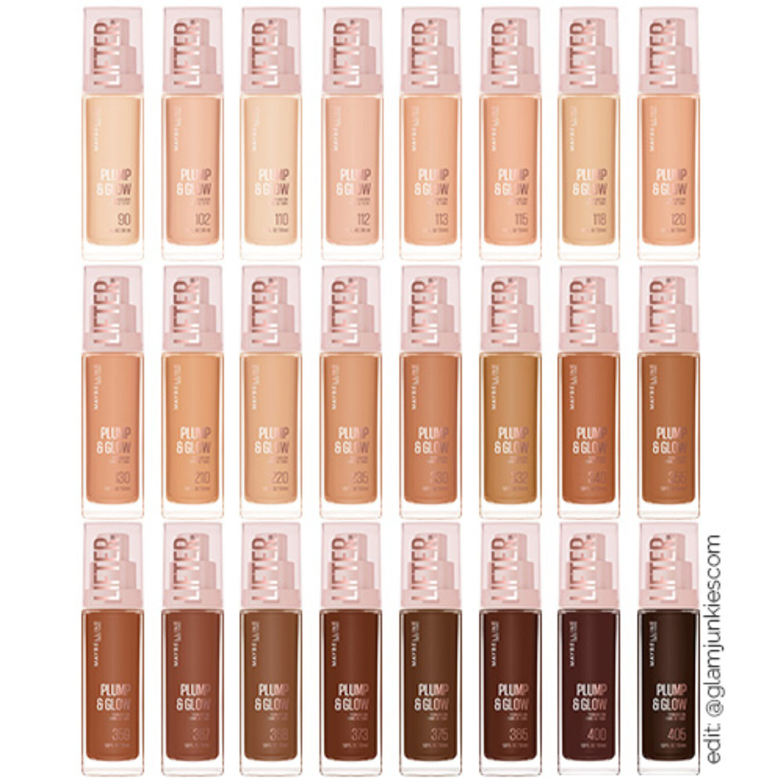 Maybelline Lifter Plump & Glow Foundation