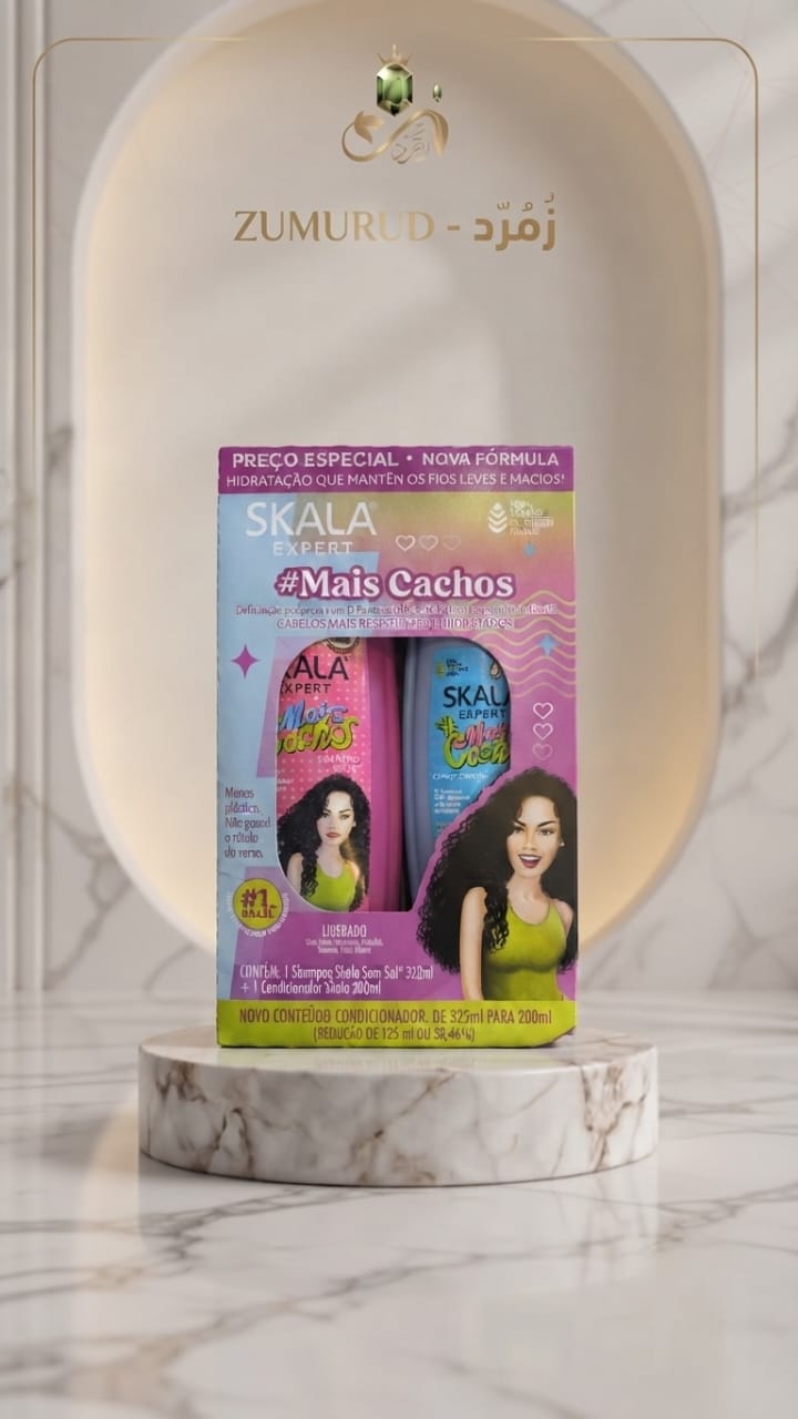Skala Expert - #Mais Cachos Kit (Shampoo & Conditioner for Curly Hair)
