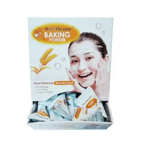 Kiss Beauty Baking Powder Deep Cleaning Rice Extract Facial Cleanser