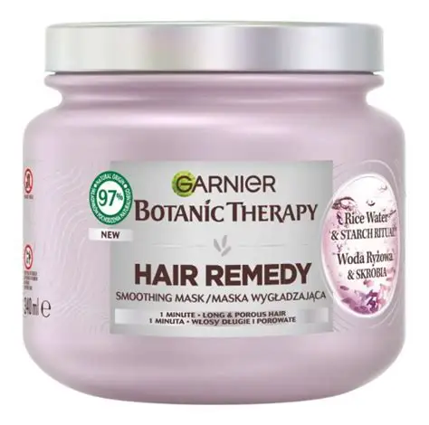 Garnier Botanic Therapy Hair Remedy Smoothing Mask (Rice Water & Starch)