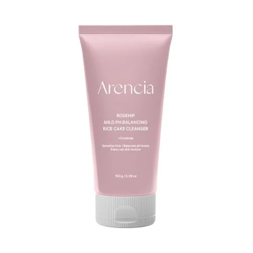 Arencia Rosehip Mild pH Balancing Rice Cake Cleanser (150g)