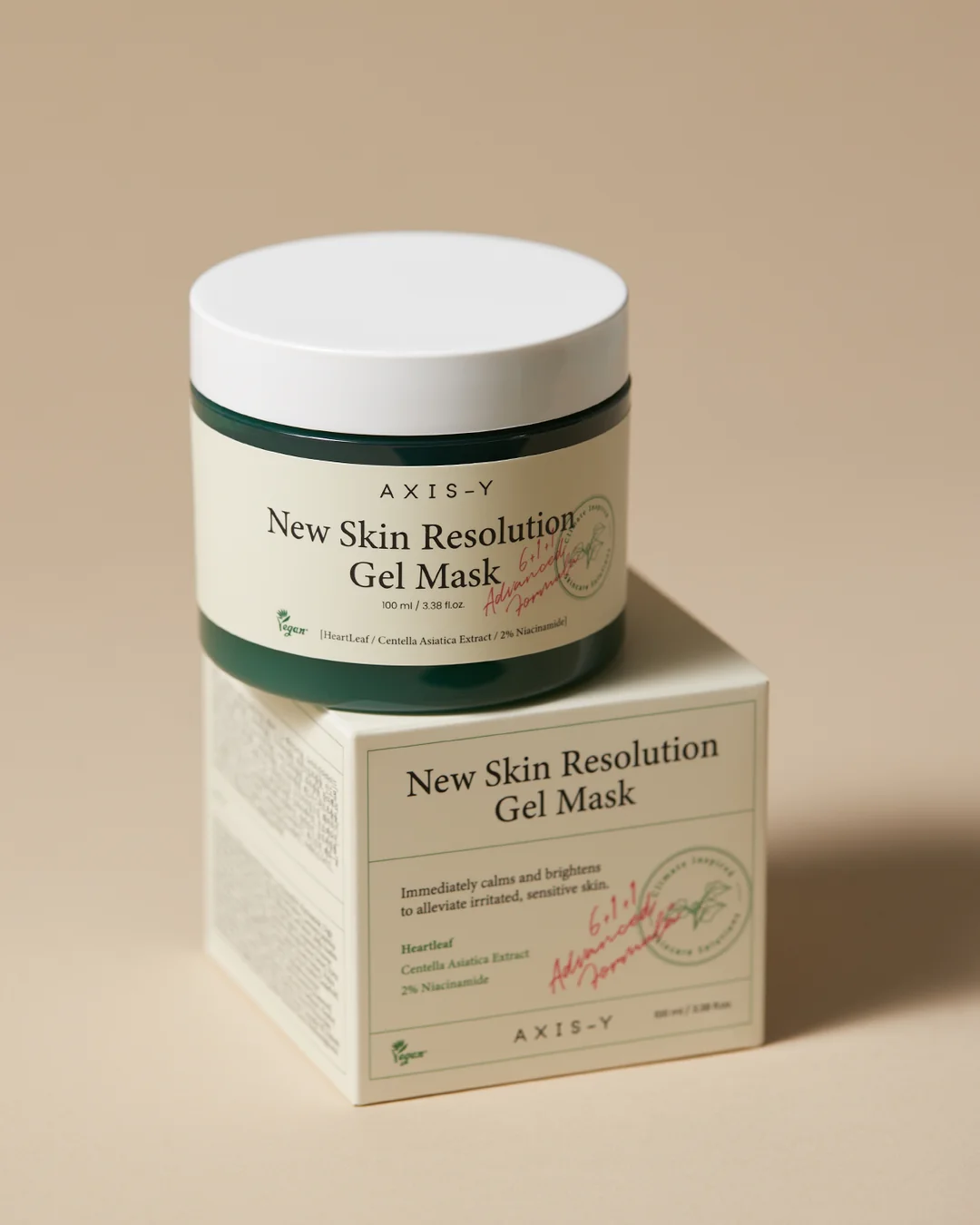 AXIS-Y New Skin Resolution Gel Mask (100 ml / 3.38 fl. oz.)