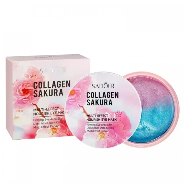 SADOER Collagen Sakura Multi-Effect Nourish Eye Mask