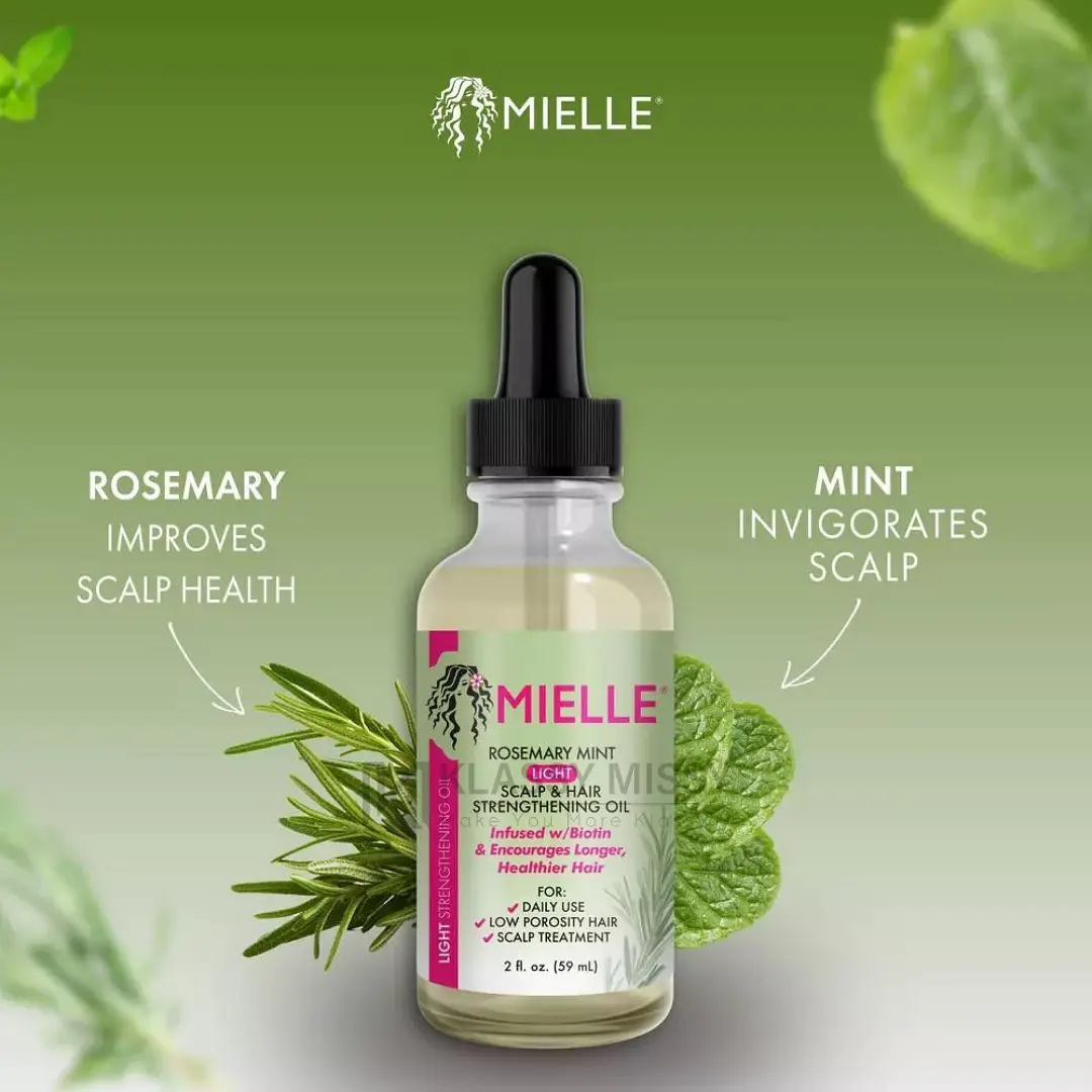 Mielle Rosemary Mint Light Scalp & Hair Strengthening Oil