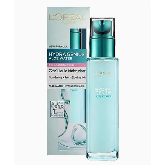 L'Oréal Paris Hydra Genius Aloe Water Dry & Sensitive Skin Liquid Moisturiser