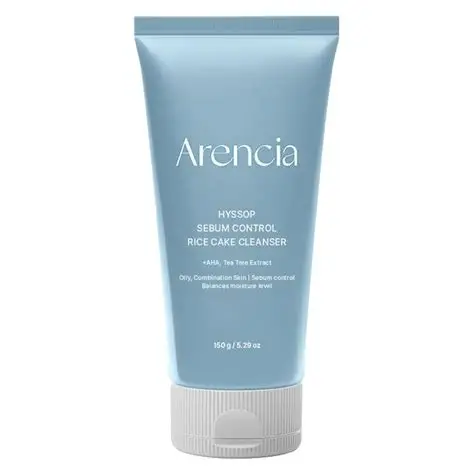 Arencia Hyssop Sebum Control Rice Cake Cleanser (150g)