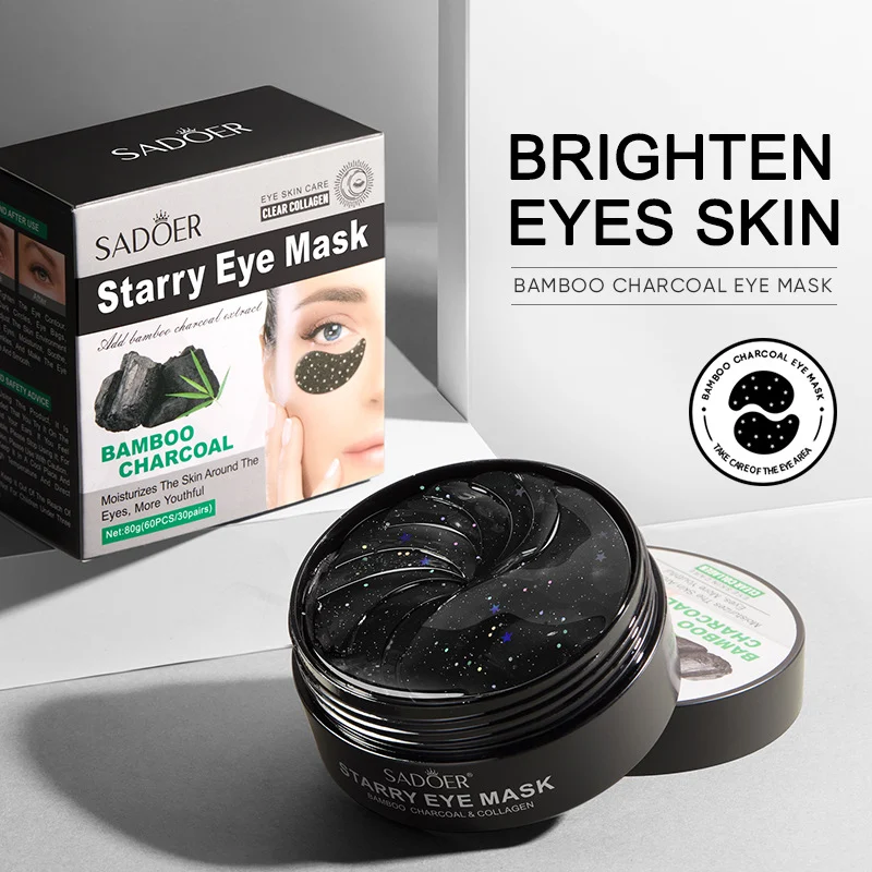 SADOER Starry Eye Mask - Bamboo Charcoal